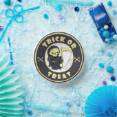 Trick oder Leckerbissen Halloween grimmigem Sensen Pappteller (Party)