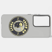 Trick oder Leckerbissen Halloween grimmigem Sensen Samsung Galaxy Hülle (Linke Seite)