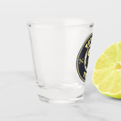 Trick oder Leckerbissen Halloween grimmigem Sensen Schnapsglas (Links)