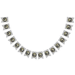 Trick oder Leckerbissen Halloween grimmigem Sensen Wimpelkette