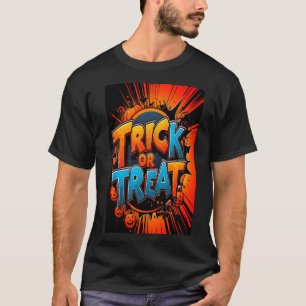 Trick oder Leckerbissen Halloween-Hemd T-Shirt