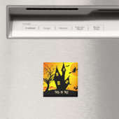 Trick oder Leckerbissen, Halloween Night...Spooky Magnet (In Situ (Geschirrspüler))