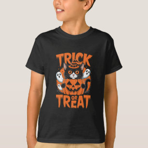 Trick oder Leckerbissen Halloween T-Shirt