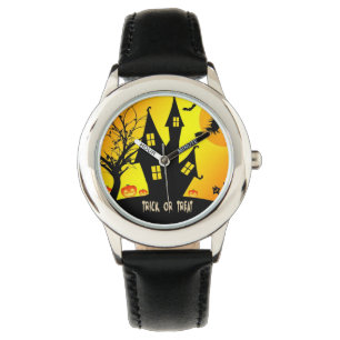 Trick oder Leckerbissen zu Halloween Armbanduhr