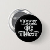 Trick oder Leckerei Button (Vorne & Hinten)