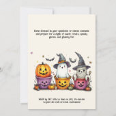 Trick-oder-Leckerei EXTRAVAGANZA! Einladung (Rückseite)