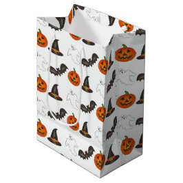Trick-oder-Leckerei Halloween Bat Pumpkin Ghost He Mittlere Geschenktüte