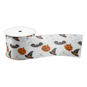 Trick-oder-Leckerei Halloween Bat Pumpkin Ghost He Satinband (Spule)