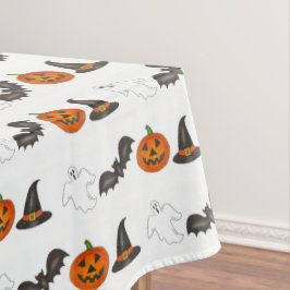 Trick-oder-Leckerei Halloween Bat Pumpkin Ghost He Tischdecke