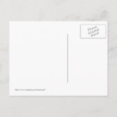 Trick-oder-Leckerei Halloween Pumpkin Ghost Hexe Postkarte (Rückseite)