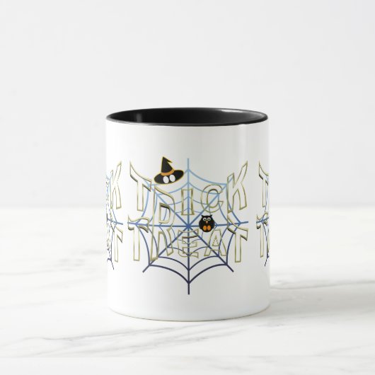Trick-oder-Leckerei-Haloween Tasse (Zentrum)