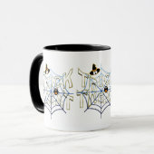 Trick-oder-Leckerei-Haloween Tasse (Vorderseite Links)