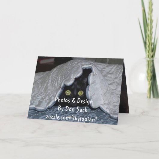 Trick oder Leckerei Karte (Rückseite)