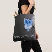 "Trick oder Leckerei" mit Eule des blauen Babys Tasche (Von Nahem)