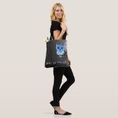 "Trick oder Leckerei" mit Eule des blauen Babys Tasche (Am Model)