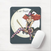 Trick oder Leckerei Mousepad (Mit Mouse)