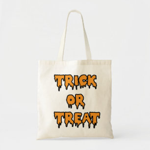 Trick oder Leckerei - Orange Tragetasche