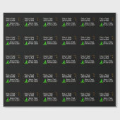 Trick-oder-Leckerei riecht mir nach Füßen Geschenkpapier (Flach)