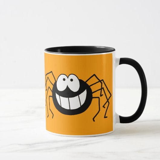 Trick-oder Leckerei-Spinne Tasse (Rechts)