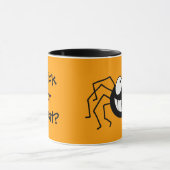 Trick-oder Leckerei-Spinne Tasse (Zentrum)