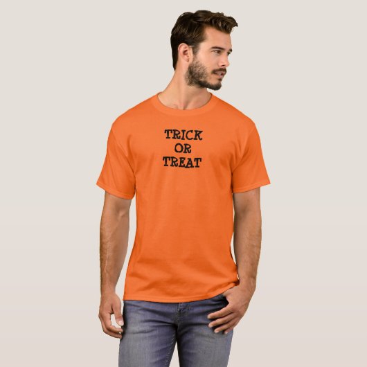 TRICK ODER LECKEREI T-Shirt (Vorne ganz)