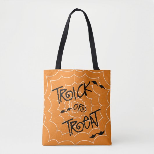 Trick-oder Leckerei-Taschen-glückliche Tasche (Vorderseite)