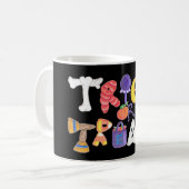 Trick-oder Leckerei-Tasse Kaffeetasse (Vorderseite Links)