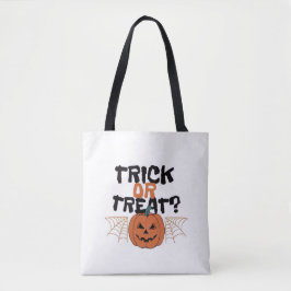 Trick oder Leckereien Halloween Tote Tasche