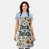 Trick oder Leckereien Schürze (Getragen)