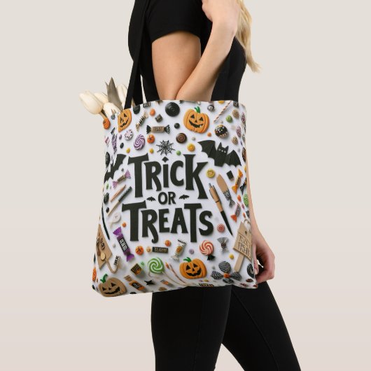 Trick oder Leckereien Tasche (Von Nahem)