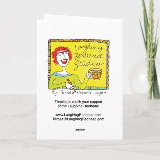 Trick- oder Leckereikarte Karte (Rückseite)