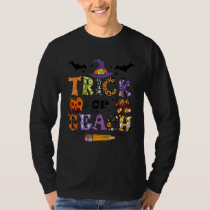 Trick oder Lehre Lehrer Halloween-Kostüm 1 T-Shirt