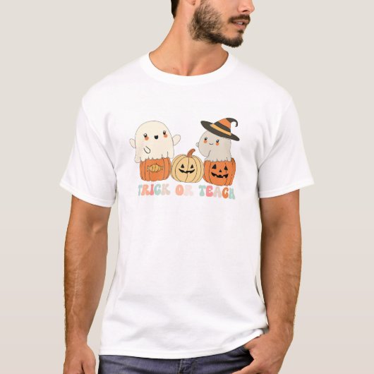Trick oder Lehre T-Shirt (Vorderseite)