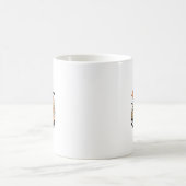 Trick oder lehren Ghost Lehrer Halloween Retro Che Kaffeetasse (Mittel)