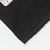 Trick oder lehren Retro Halloween Lehrer Look Fleecedecke (Ecke)