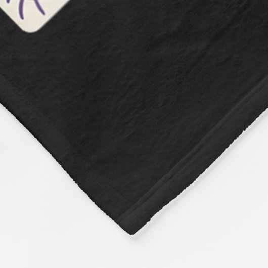 Trick oder lehren Retro Halloween Lehrer Look Fleecedecke (Ecke)