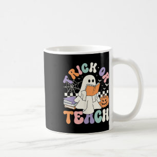 Trick oder lehren Spooker Niedlich Ghost-Lehrer Le Kaffeetasse