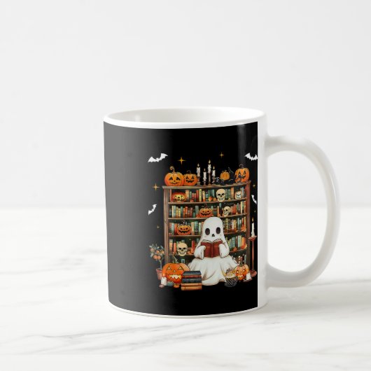Trick oder lehren Spooker Niedlich Ghost-Lehrer Le Kaffeetasse (Rechts)