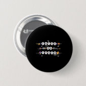 Trick oder lehren Spooky Lehrer glücklich Hallowee Button (Vorne & Hinten)