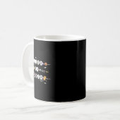 Trick oder lehren Spooky Lehrer glücklich Hallowee Kaffeetasse (Vorderseite Links)