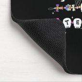 Trick oder lehren Spooky Lehrer glücklich Hallowee Mousepad (Ecke)