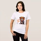 Trick oder Lust - die Wahl ist Ihre! Tri-Blend Shirt (Vorderseite voll)