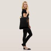 Trick oder Lust, nennen Sie personalisiert, glückl Tasche (Am Model)