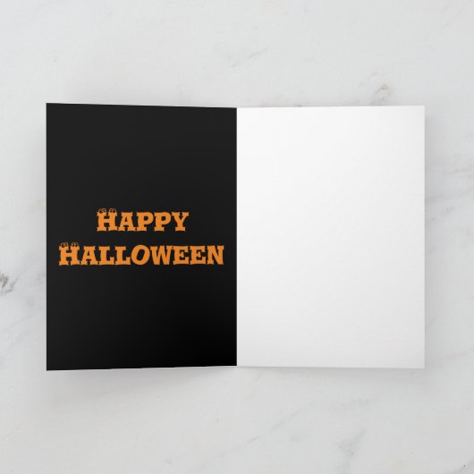 Trick oder nicht karte (Innenseite)