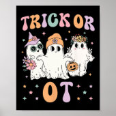 Trick oder Ot-Berufs-Therapeut Hallowe Poster (Vorne)
