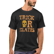 Trick oder Pilates - Funny Halloween Shirt