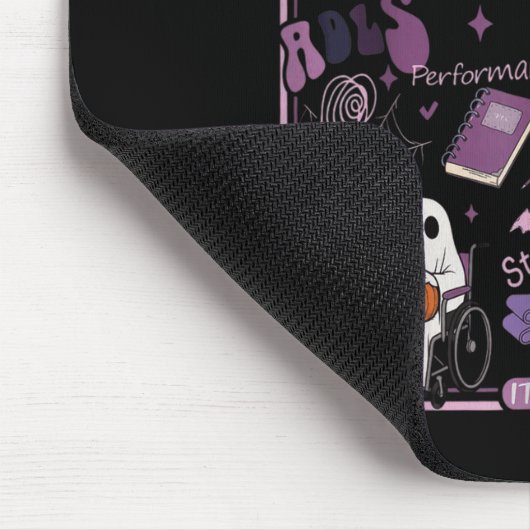 Trick oder PT Physical Therapy Therast Halloween Mousepad (Ecke)