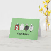 Trick oder Schaf (Trick oder Treat Extravagantes D Karte (Gelbe Blume)