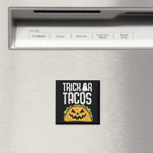 Trick oder Tacos Halloween mexikanische Kostüme Mä Magnet (In Situ (Geschirrspüler))