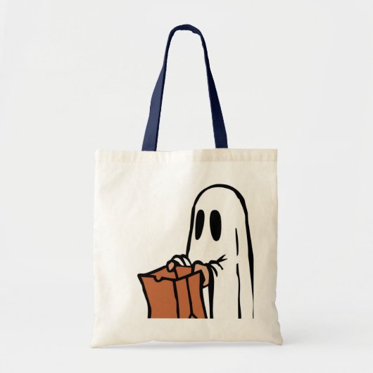 Trick oder Taschen für Kinder behandeln. Ghost (Vorne)